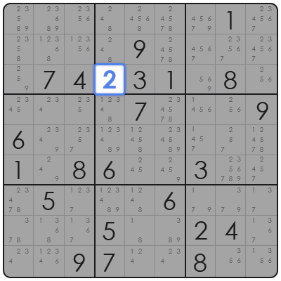 sudoku medium puzzle